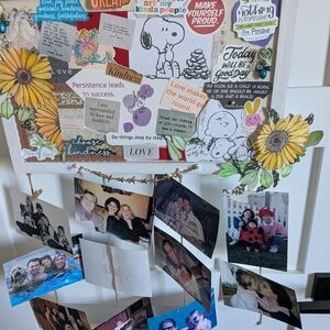 Snoopy and Sunflower Wall Art HANDMADE BY ME